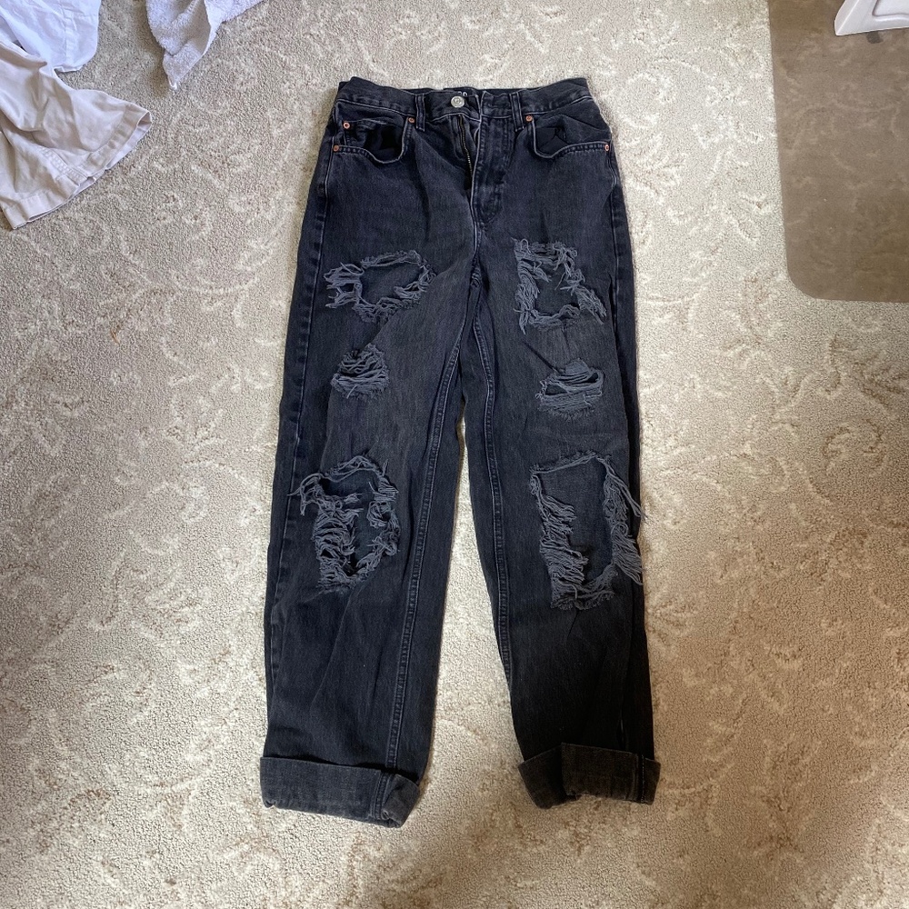 Ripped Black Jeans